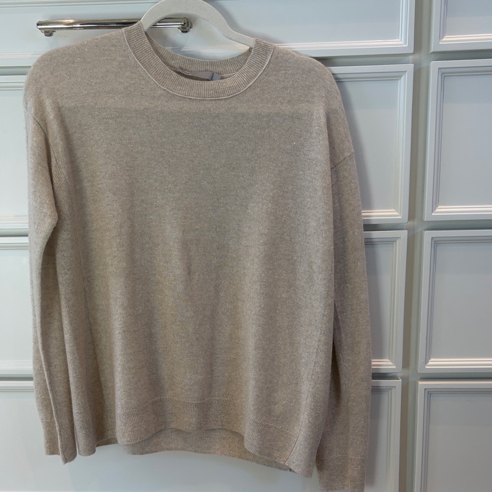 Vince Women's Cream Crew Neck Sweater